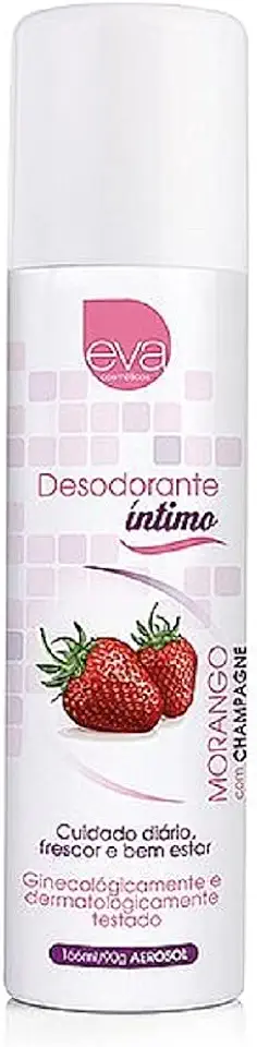 Desodorante Íntimo 166ml - Morango Com Champagne
