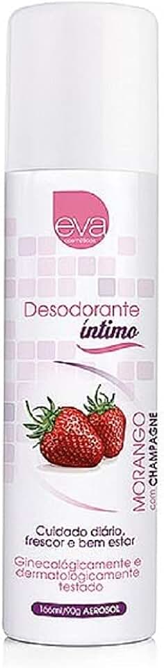 Desodorante Íntimo 166ml - Morango Com Champagne