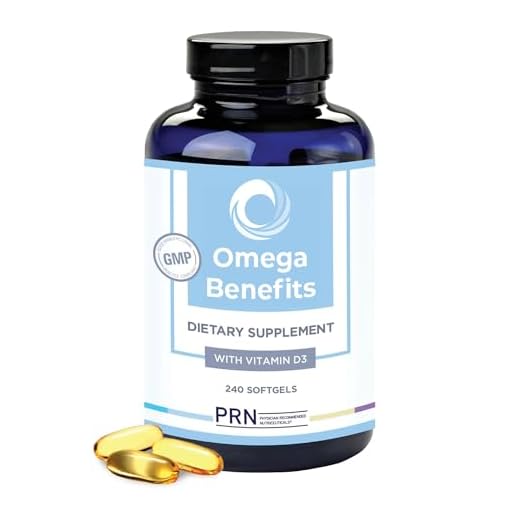 PRN DE Omega Benefits (Original Formula - 4 Per Day Serving) - Support for Eye Dryness - 2240mg EPA & DHA in The Triglyceride Form | 2 Month Supply