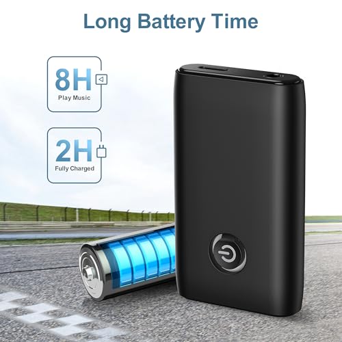 image for Ankilo Aux Bluetooth Adapter for Car, Upgraded Bluetooth 5.3 Transmitt