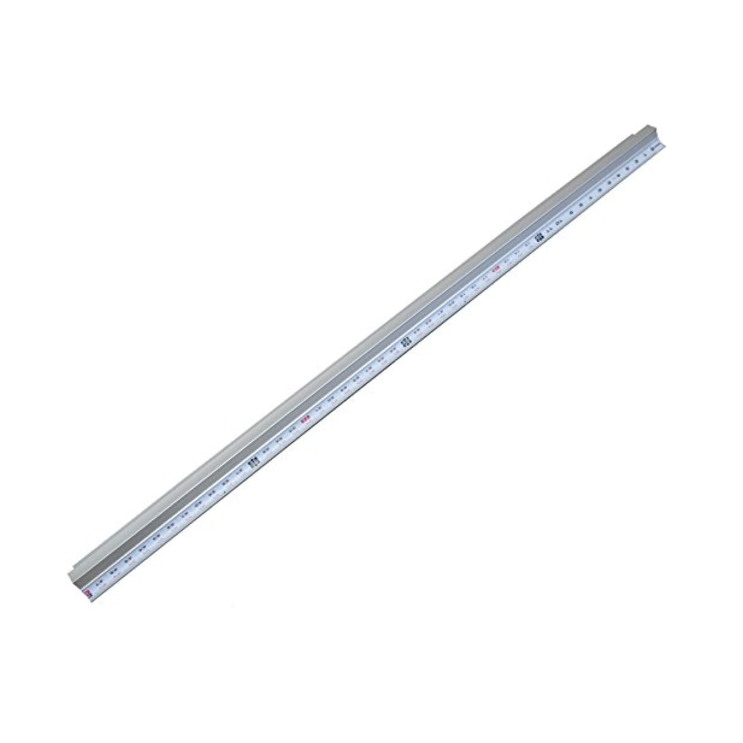 FastCap SafeCut 48-inch Standard Scale Ruler with Non-Slip Rubber Base