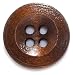 ACCDUER Boutons en Bois Ronds 4 Trou Couture Vêtements Veste Blazer Sweaters Accessoires de à la Main 50pcs Boutons (Color : Coffee, Size : 23mm 30Pcs)