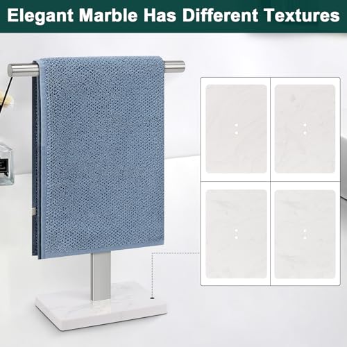 image for BathAce Hand Towel Holder, T-Shape Hand Towel Stand for Bathroom, Stan