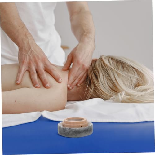 Dispositivo de Moxibustión con Almohadilla Protectora de Calor Natural para Alivio de Dolor Anillo de Jade para Moxibustión miniatura 5