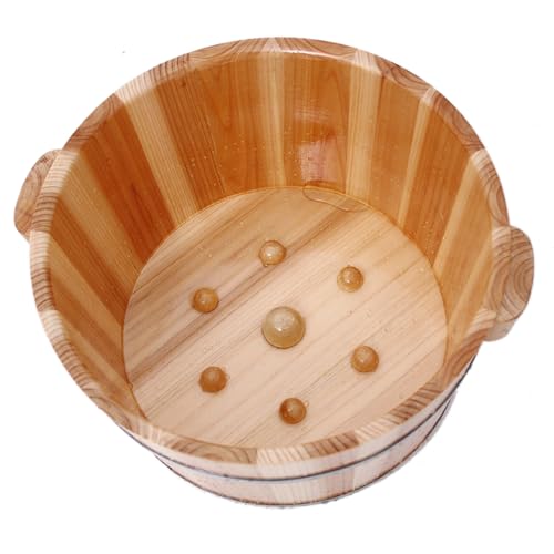 Spa de pies de madera, altura 21 cm miniatura 1
