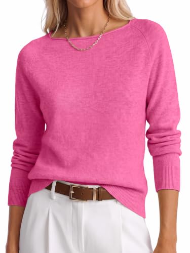 Image of ANRABESS Women Long Sleeve Rolled Neck Fall Lightweight Sweaters Top