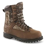 HUNTRITE Men's Insulated Waterproof Hunting Boots, 800-gram RT APX 9D (Medium)