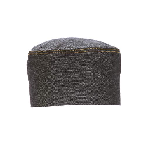 Chef Works unisex adult Manhattan Waist Tie Apron Chef Hat, Black, One Size US