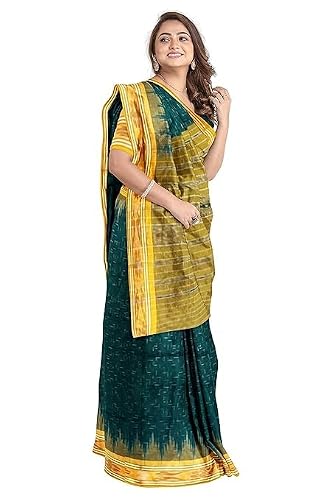 COTTONSILK & KHANDUAPATA sambalpuri silk saree – image 2