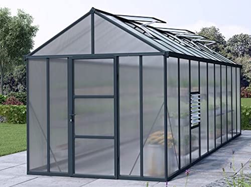Image of Falken Design Polycarbonate Roof Panel Twinwall (Multiwall) Bronze 24 in. x 48 in. x 1 /4 in. (6MM) Thick (Set of 4)