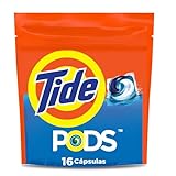 Tide Detergente En Cápsulas Pods, Para Ropa Blanca Y De Color, 16 Unidades