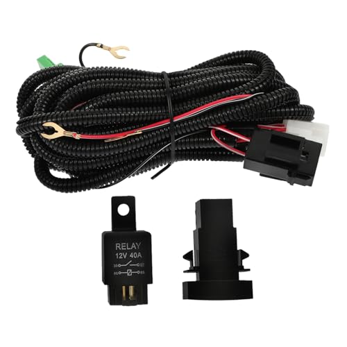 Kit de câblage interrupteur feu antibrouillard compact montage facile automobile