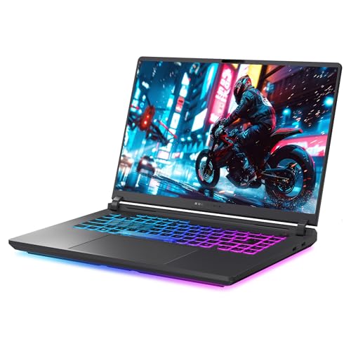 ROG Strix G16 Gaming Laptop, Intel i5-13450HX, 64 GB DDR5 RAM, 2 TB PCIe SSD, 16" FHD+ (1920x1200) Display, Nvidia G-Force RTX 5050, 4-Zone RGB Keyboard, W11 Home, Eclipse Gray - Notebook - Immagine 6