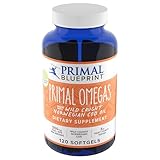 Primal Blueprint Primal Omegas, Omega-3 Fatty Acid Daily Supplement, 120 Count