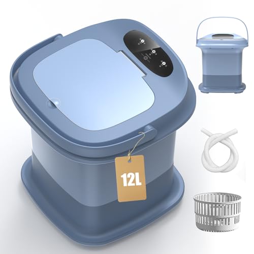 FUSSOP 小型洗濯機 脱水機能付き 12L