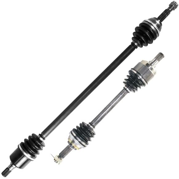 BuyAutoParts Pair Front CV Axle Shafts for Hyundai Accent (2000–2005)