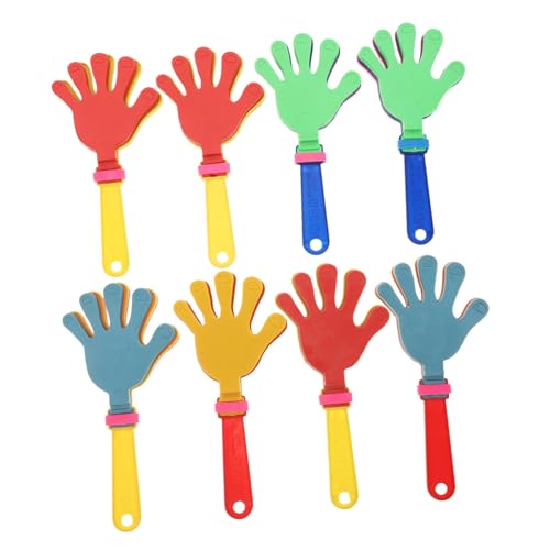 GALPADA Handklatscher Kunststoff Kleiner 8 Stück Lärminstrument Für Sportveranstaltungen Geburtstagsfeiern Und Partys Tragbar Für Fans Und Kinder