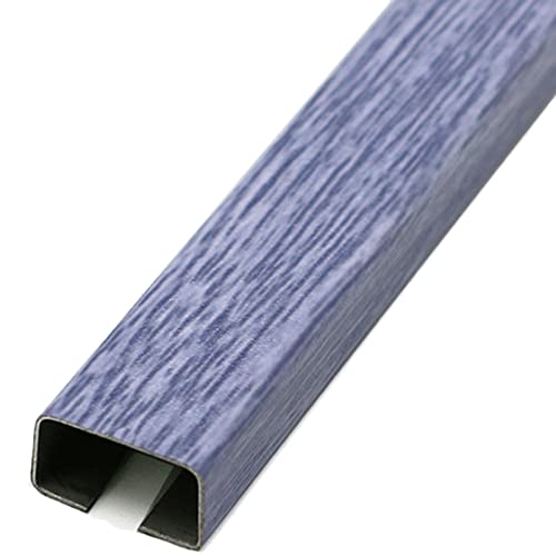 Kabelkanal Kabelschlauch Kabelmanagement Große, breite Kabelabdeckung aus violettem Metall, Edelstahl, Ladekabel für Computerbildschirme, Bürolager, Veranstaltungen, Ausstellungen (Size : 8 cables)