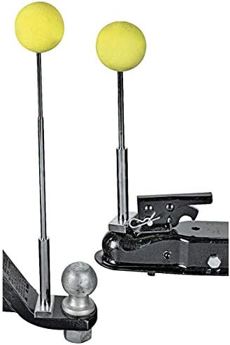 (Set of 2) to 43 in. Telescoping Rods Garage Markers Magnetic Trailer Hitch Parking Alignment Kit image 2