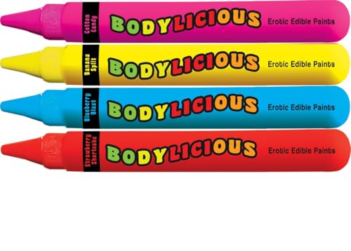 ASK GRANDPA GOURMET COFFEES Edible Body Pens - 4pk. Assorted Flavors