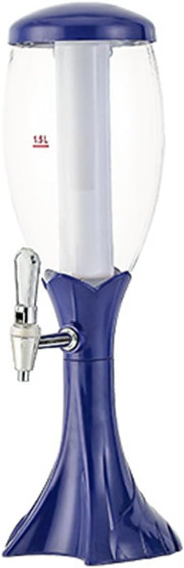 ユニークな光る飲料コラム多用途ドリンクディスペンサー光るビールタワーパーティー用品ビール光るドリンクタワー用プラスチック材料