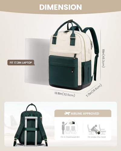 Mochila para portátil LOVEVOOK resistente al agua 17.3" miniatura 3