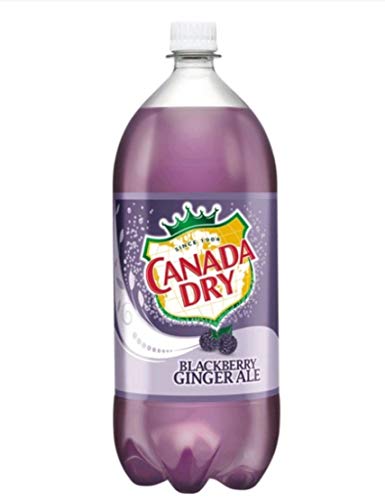 Canada Dry Blackberry Ginger Ale 2L Bottle #TOP22