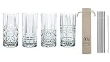 Photo Gallery spiegelau & nachtmann 0097784-0 - set di 4 cannucce ekm living in vetro di cristallo, 445 ml, colore: nero dritto Photo Gallery spiegelau & nachtmann 0097784-0 - set di 4 cannucce ekm living in vetro di cristallo, 445 ml, colore: nero dritto