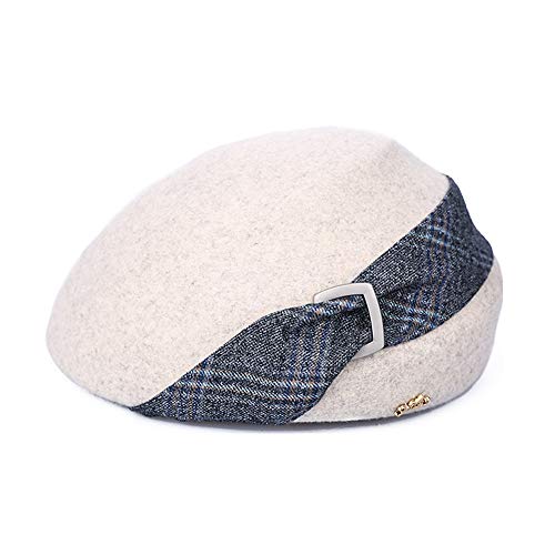 Béret pour femme style français et casquette chaude d winter pour filles