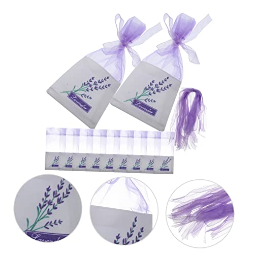 Bolsa de sacos lavanda vacíos con lazo 30 pcs miniatura 3