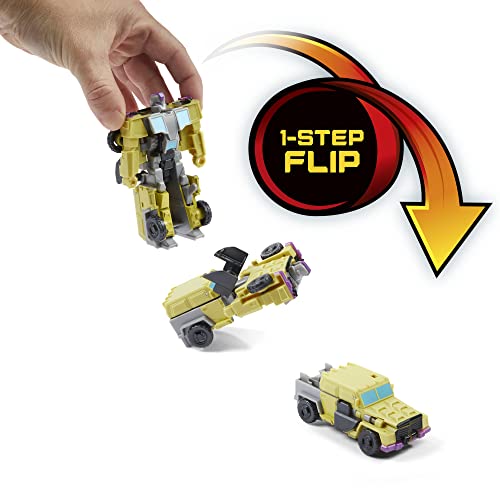 Transformers Earthspark F6719-1 Step Flip Articulated and Convertible Action Figure 10 cm Swindle, Green - Image 3
