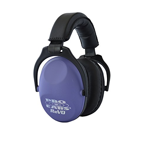 Pro Ears - ReVO - Hearing Protection - NRR 25 - Youth and Women Ear Muffs - Purple