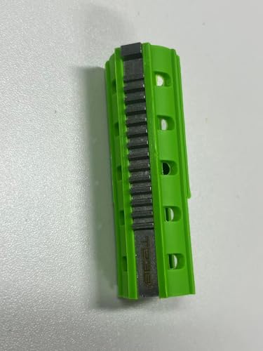 T238-AEG Piston Rack Basic Edition, Compatible with Airsoft AEG Ver.V2/V3 Gearbox Upgrade Kit Set for M4/AK/MP5/G36/P90/AUG/VECTOR, and Other Compatible Models(Green)