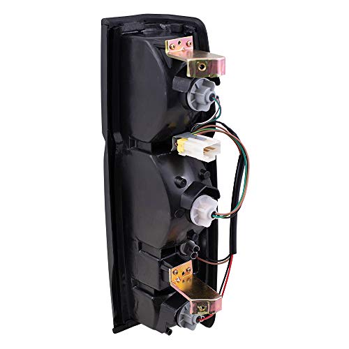 Epic Lighting Amxoe Replacement Rear Brake Tail Light Assembly Compatible With Nissan 86-94 D21 W/O Dual Rear Wheels 95-97 Pickup Truck [ Ni2800103 B65553B300 B655501G00 ] Left Driver Side #TOP2