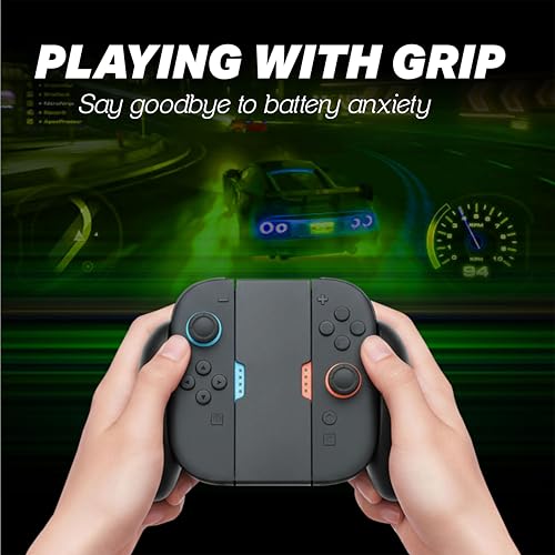 NITHO Gamepad Portátil Compatible con N-Switch 2, Mando Ergonómico Ultraligero Que Convierte 2 Joycon en Uno de Tamaño Completo - imagen 7