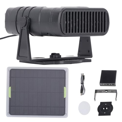 Compact Solar Panel Heater Compact Size For Warming Chicken Coops And Pet Houses Accessories (Batteries not included)