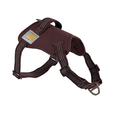 Carhartt Nylon Duck No Pull Dog Harness Deep Wine M