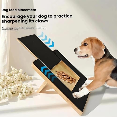 Meubles et canapé griffés ? Découvrez la planche à gratter pour chiens interactive - 5