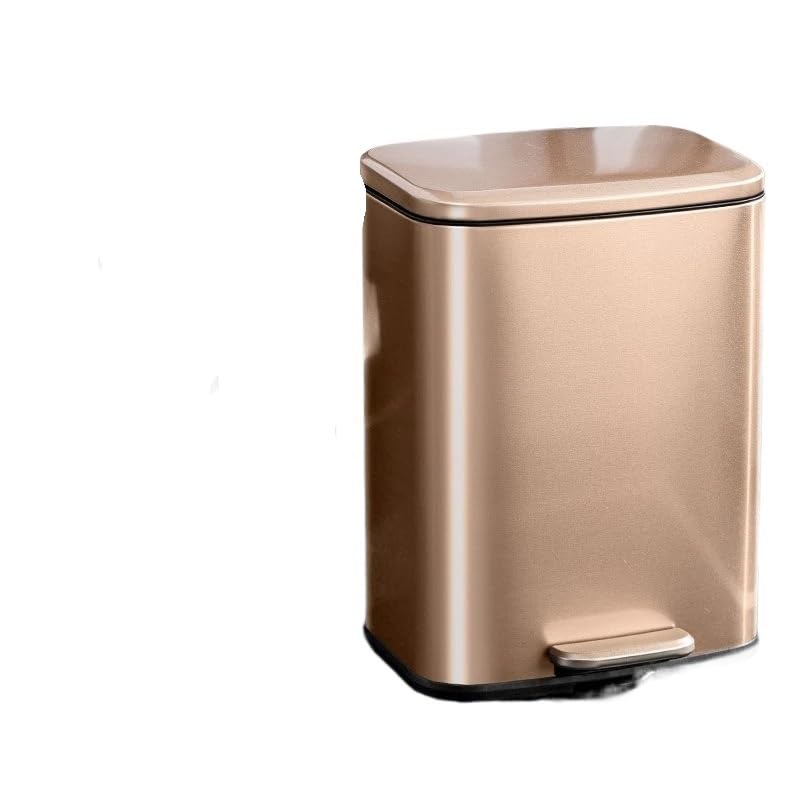 Miniatura 3 de Contenedor de basura Cubo De Basura De Acero Inoxidable para Cocina, Papelera De Reciclaje Con Pedal, Con Tapa, Tipo Estrecho, Tapa de basura