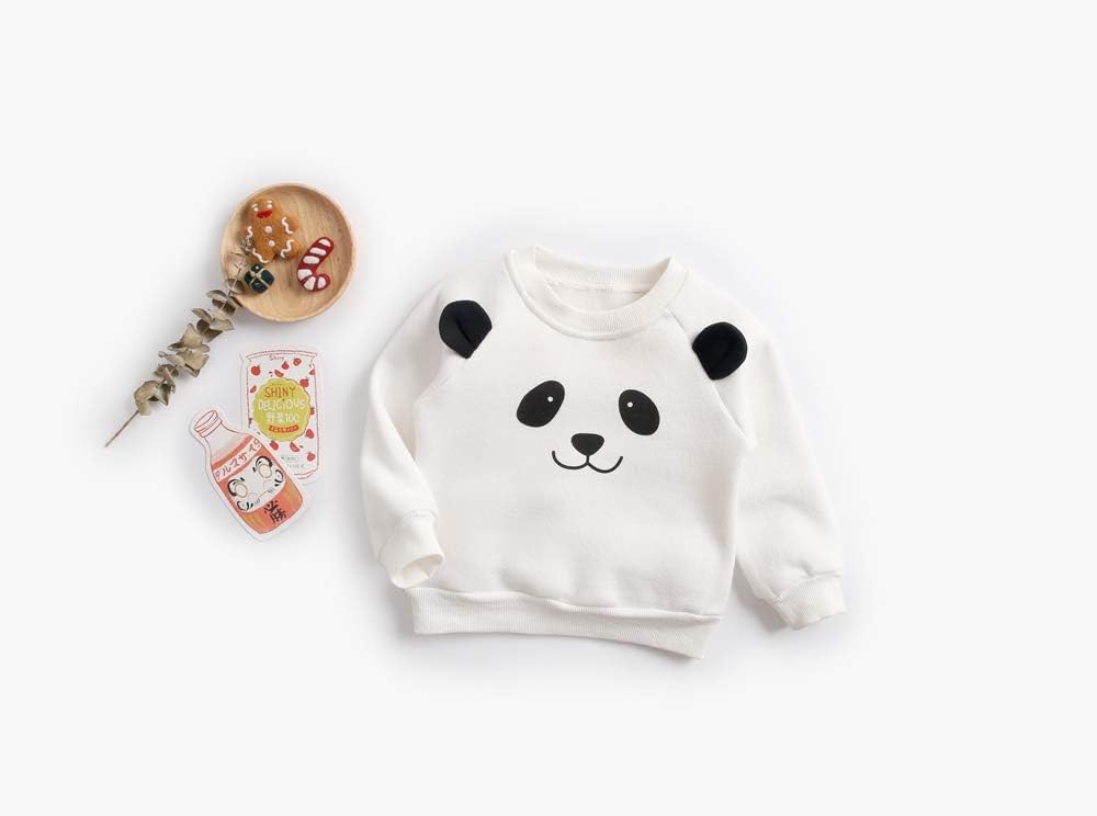 Winter Animal Toddler Infant Unisex Clothing Set Cotton Sweatshirts and Harem Pants