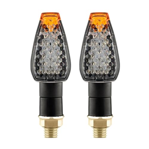 Clignotants moto gauche droit ambre 12V pour remplacer un indicateur lumineux défectueux
