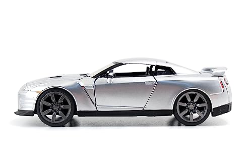 Jada Fast & Furious 1:32 Nissan GT-R R35 2009 Plateado miniatura 3