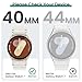 Tensea Multipack for Samsung Galaxy Watch 7 Screen Protector Case 40mm Accessories, Hard PC Bumper/HD Anti-Fog Tempered Glass Protective Film, Face Cover Set, Galaxy Watch 7 Case for Women Men