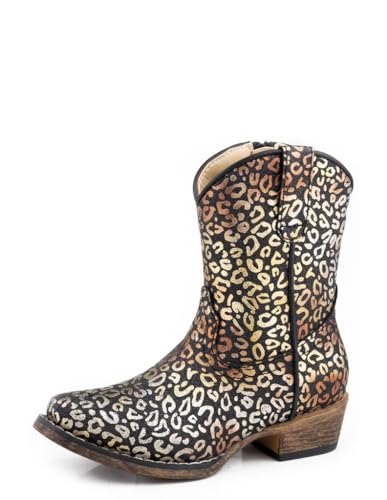 ROPER Western Boots Girls Riley Leopard 6
