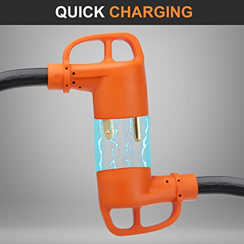 Finderomend 30 Amp Rv Extension Cord 3 Wire Nema Tt-30P To Tt-30R 250V Extension Cord,10/3 Stw 10Awg Gauge (15Ft) #TOP4