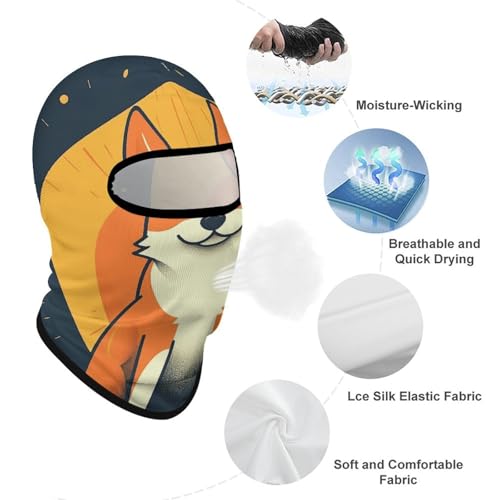 Balaclava para hombre máscara de esquí para mujer máscara completa para cara cubre para ciclismo miniatura 3