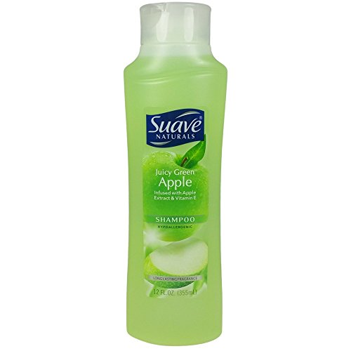 Suave Naturals Shampoo Juicy Green Apple 12 oz (Pack of 3)