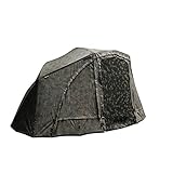 fox supa brolly mk2 60 front Material der Zeltplane, Bodenplane, Tasche und des Mücken- und Kondenswasserschutzes: 100% Polyester