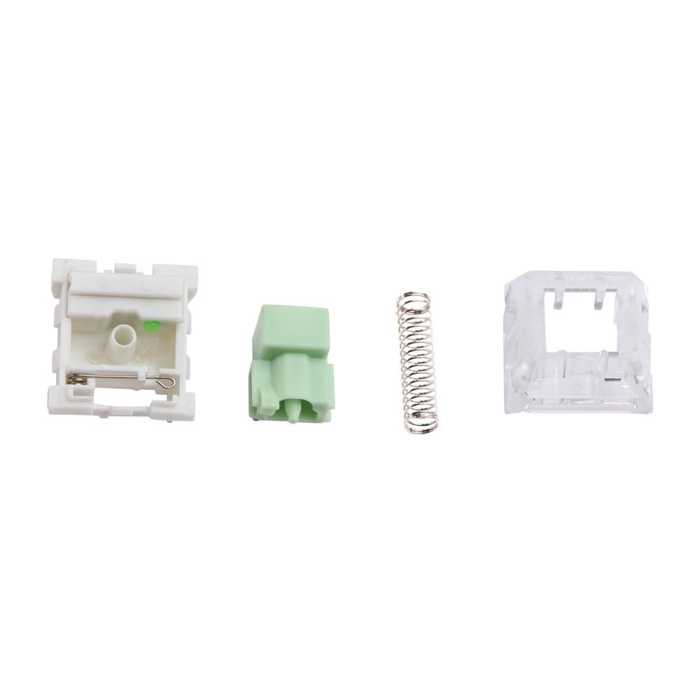 Kailh Box Navy/Jade Switch, 3Pin Thick Clicky Switch for Custom Mechanical Keyboard (Color : Jade, Size : 110PCS)