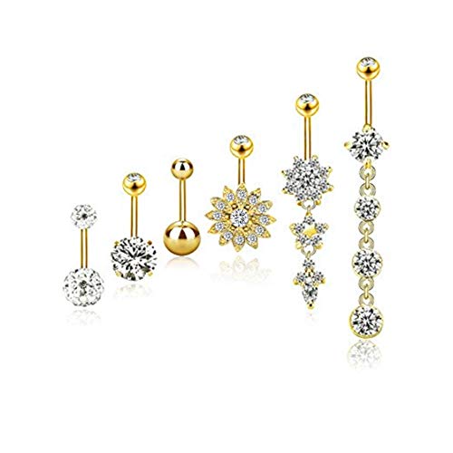 Review de Piercing oro ombligo comprados en linea. 14 Imagen adicional
